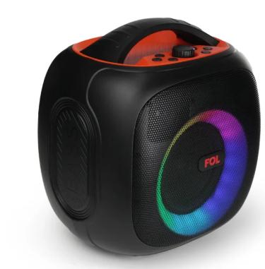 Parlante FOL D29 con luz RGB