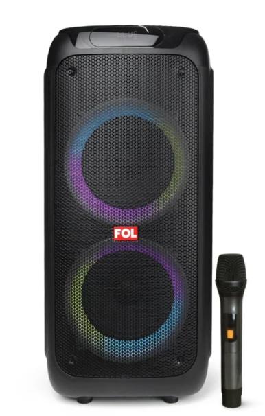 Parlante TWS FOL L-2208 con luz RGB