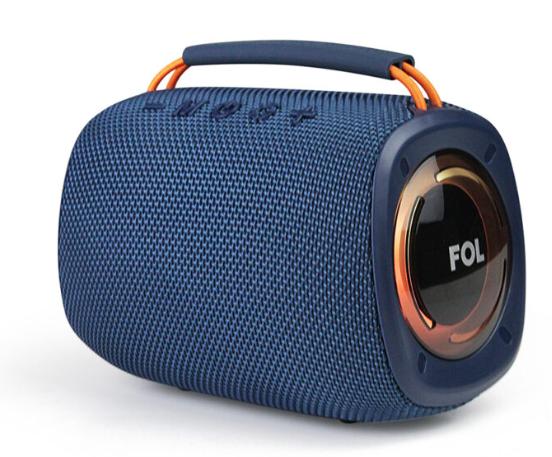 Bocina TWS FOL S-150 con luz RGB 12 W