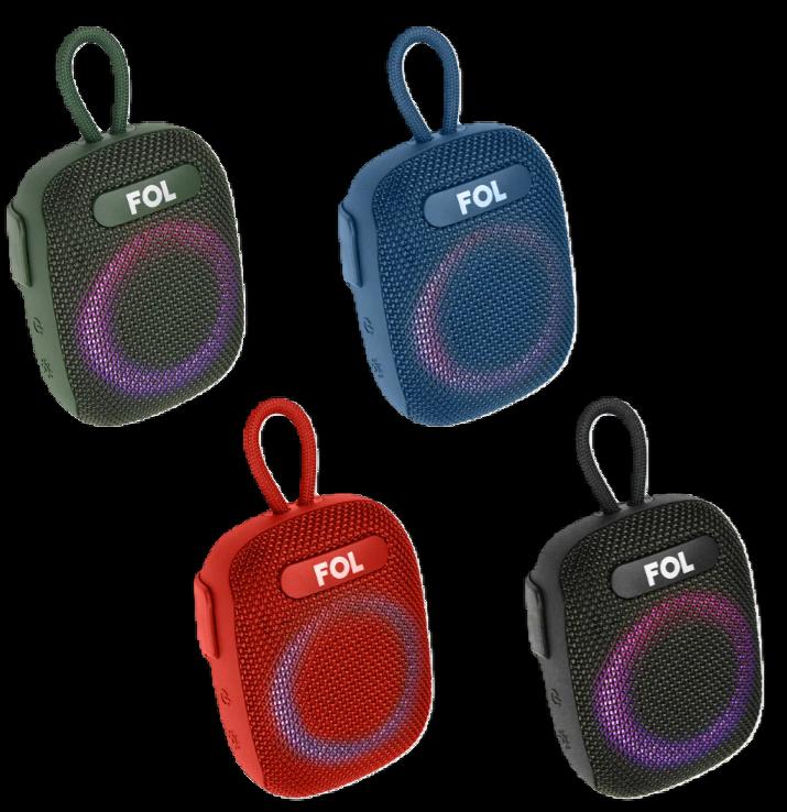 Bocina FOL S-195 en cuatro colores