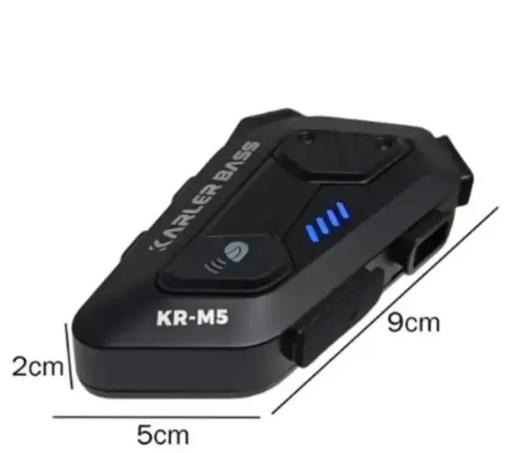 Intercomunicador Bluetooth 5.2 para casco KR-M5