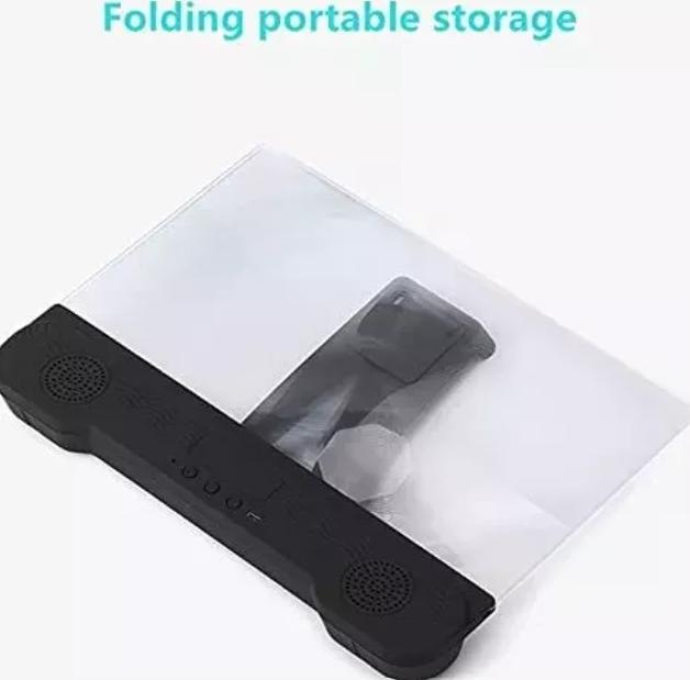 Amplificador de pantalla plegable