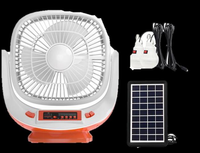 Ventilador TYN-008BT con panel solar