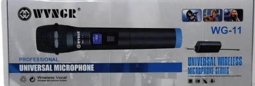 Empaque del micrófono WG-11